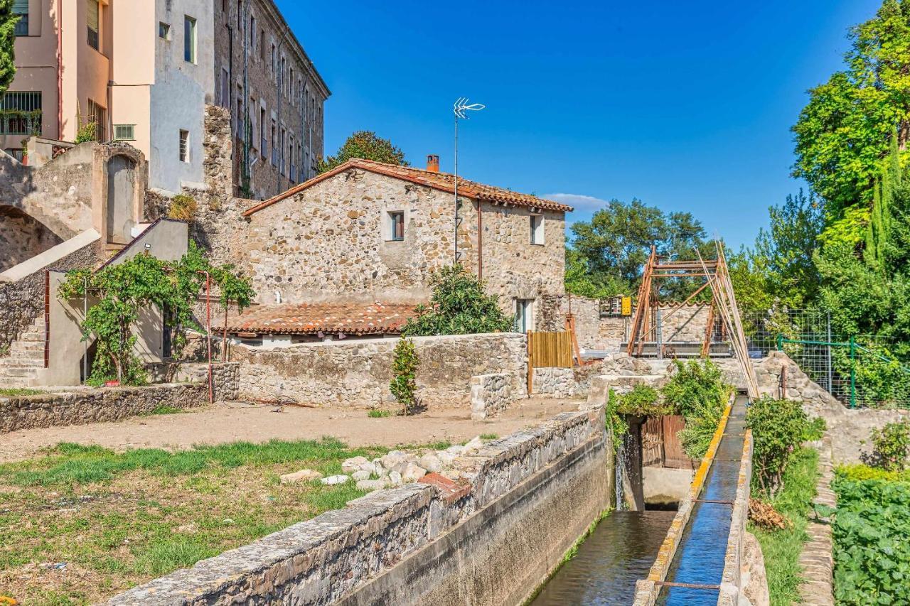 El Molino De Besalu Casa Con Jardin Villa Ngoại thất bức ảnh